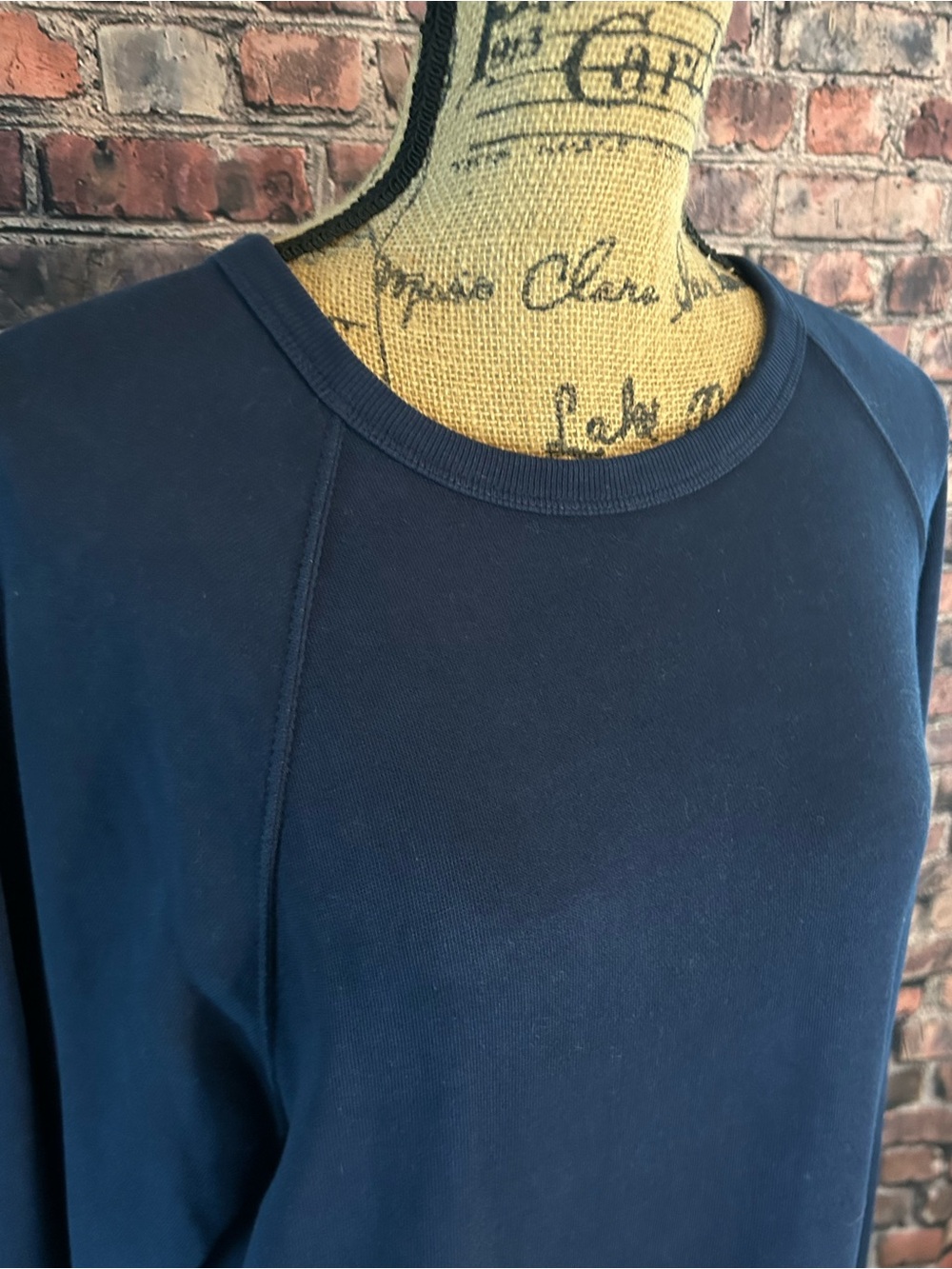GAP Long Sleeve Navy Blue Midi Dress TALL - Picture 4 of 5